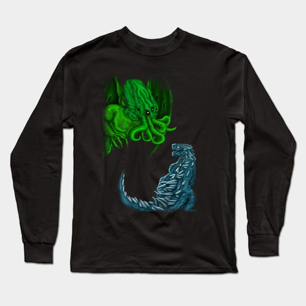 Defy the gods Long Sleeve T-Shirt by BlackPaws